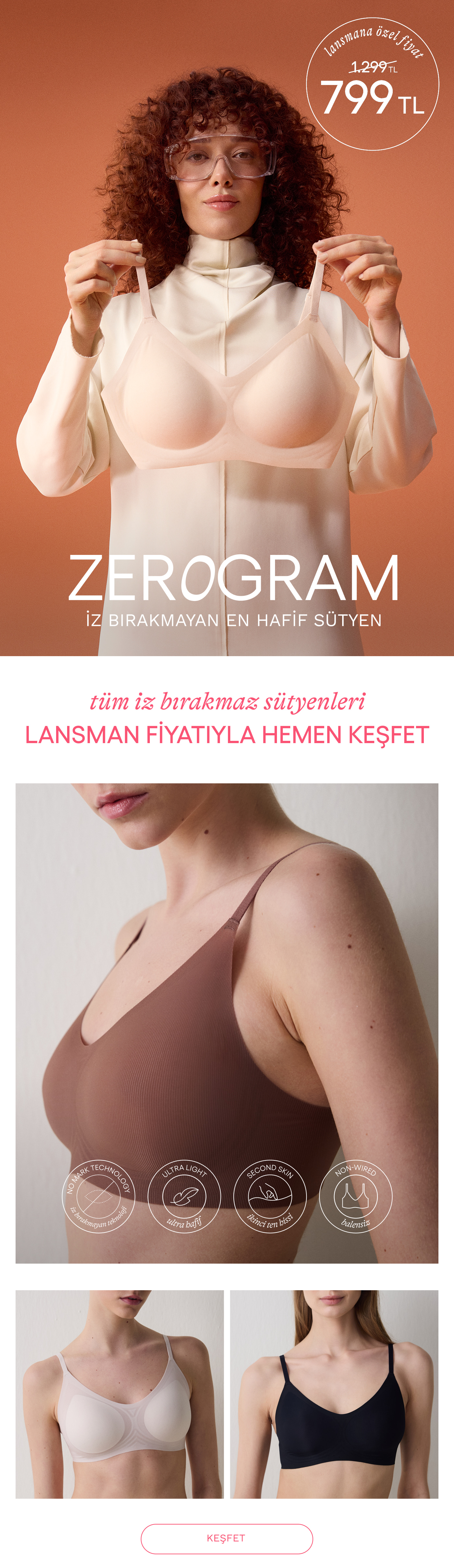 زروگرام: قیمت ویژه رونمایی سوتین فقط ۷۹۹ تومان! 💖