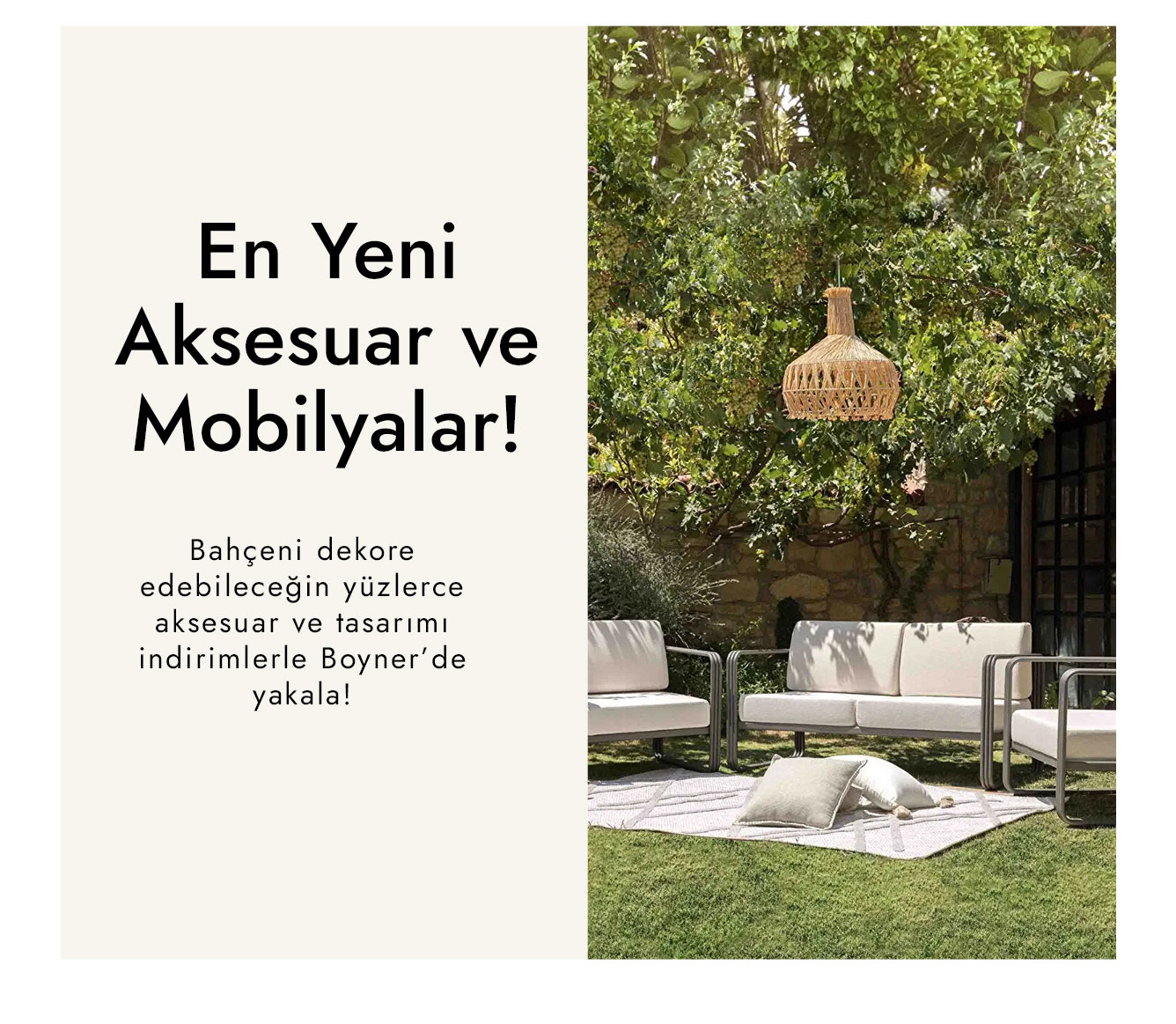 فرصتهایی برای زیباسازی باغچهات با مبلمان جدید اینجا منتظرت است! 🏡