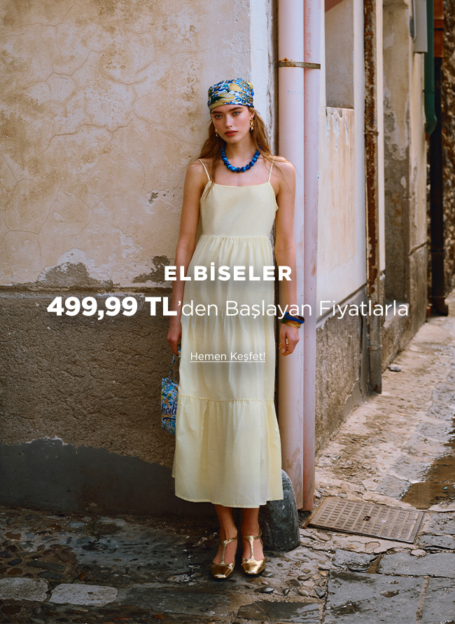 لباس‌هایی از ۴۹۹,۹۹ TL به بالا 👗