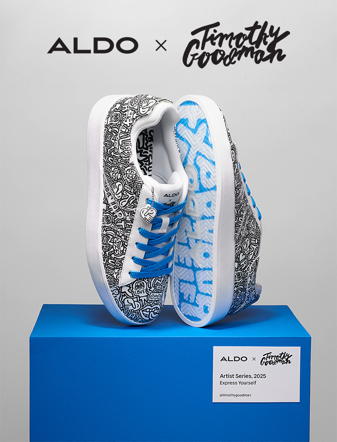 🎨 سری هنرمندان: آثار منحصر به فرد طراحی شده ویژه ALDO!